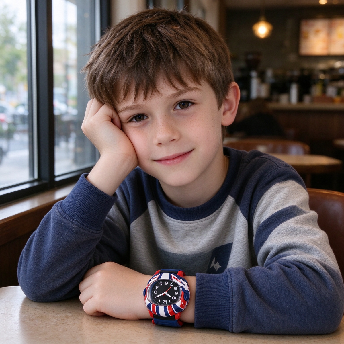 Racing Helmet Kids Watch