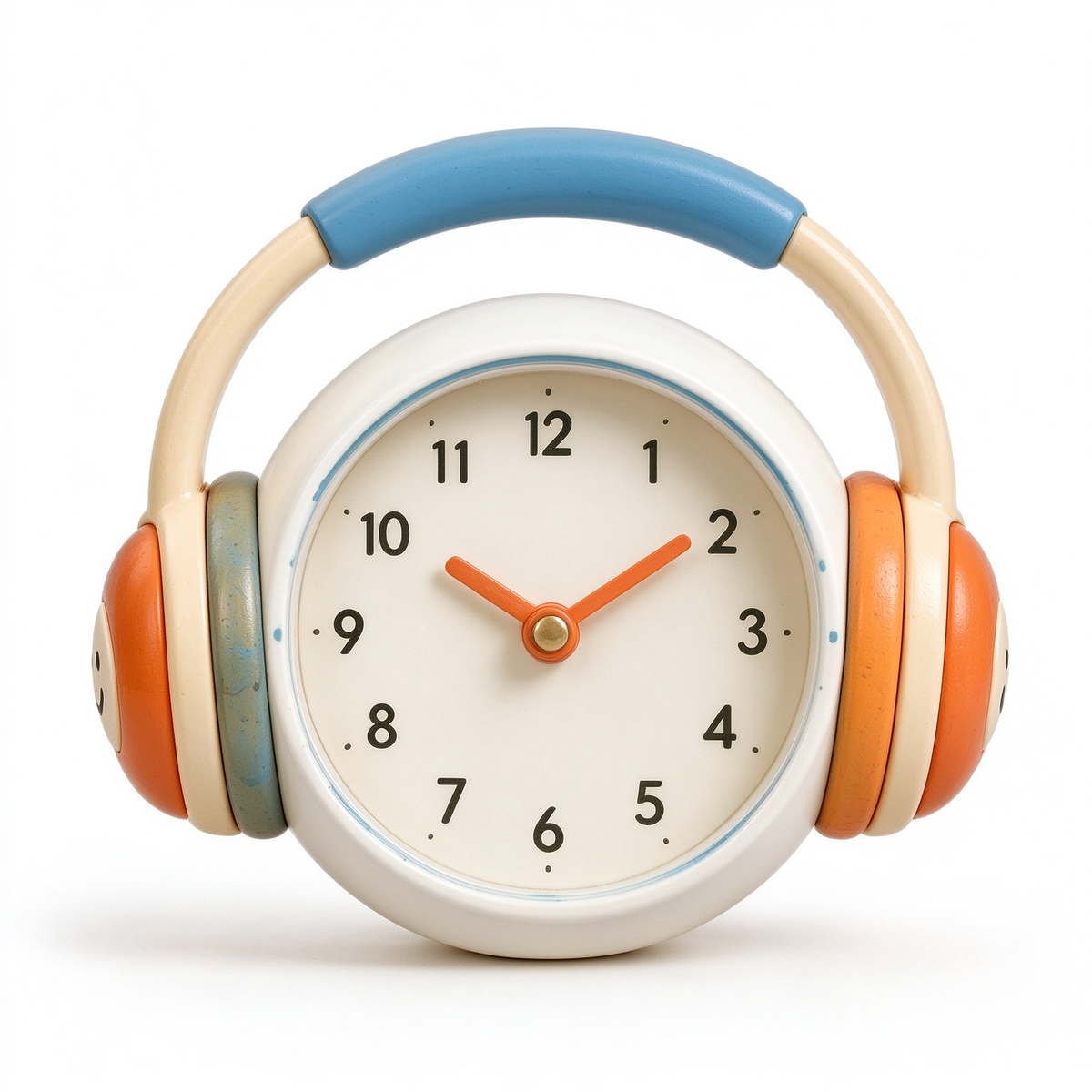 Headphone Shaped Kids Table Clock