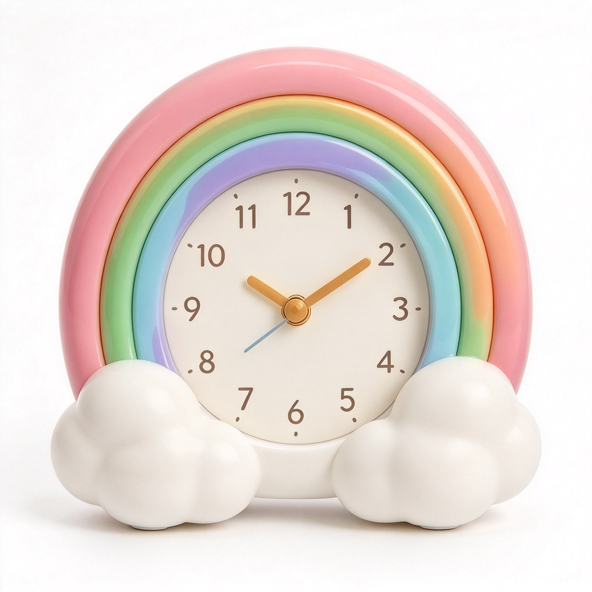 Rainbow Cloud Kids Alarm Clock