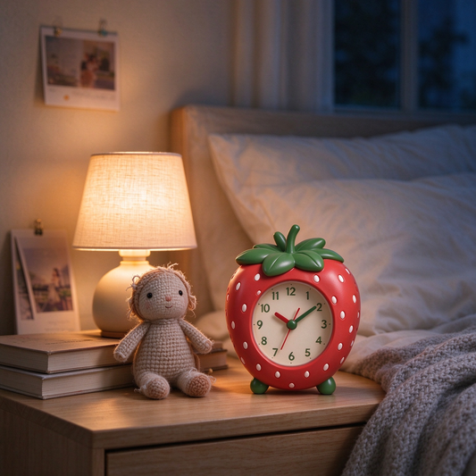 Strawberry Shaped Alarm Clock