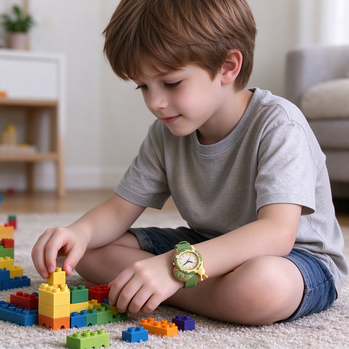 Green Snail Kids Watch