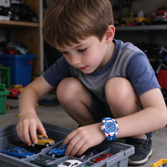 Police Car Kids Watch